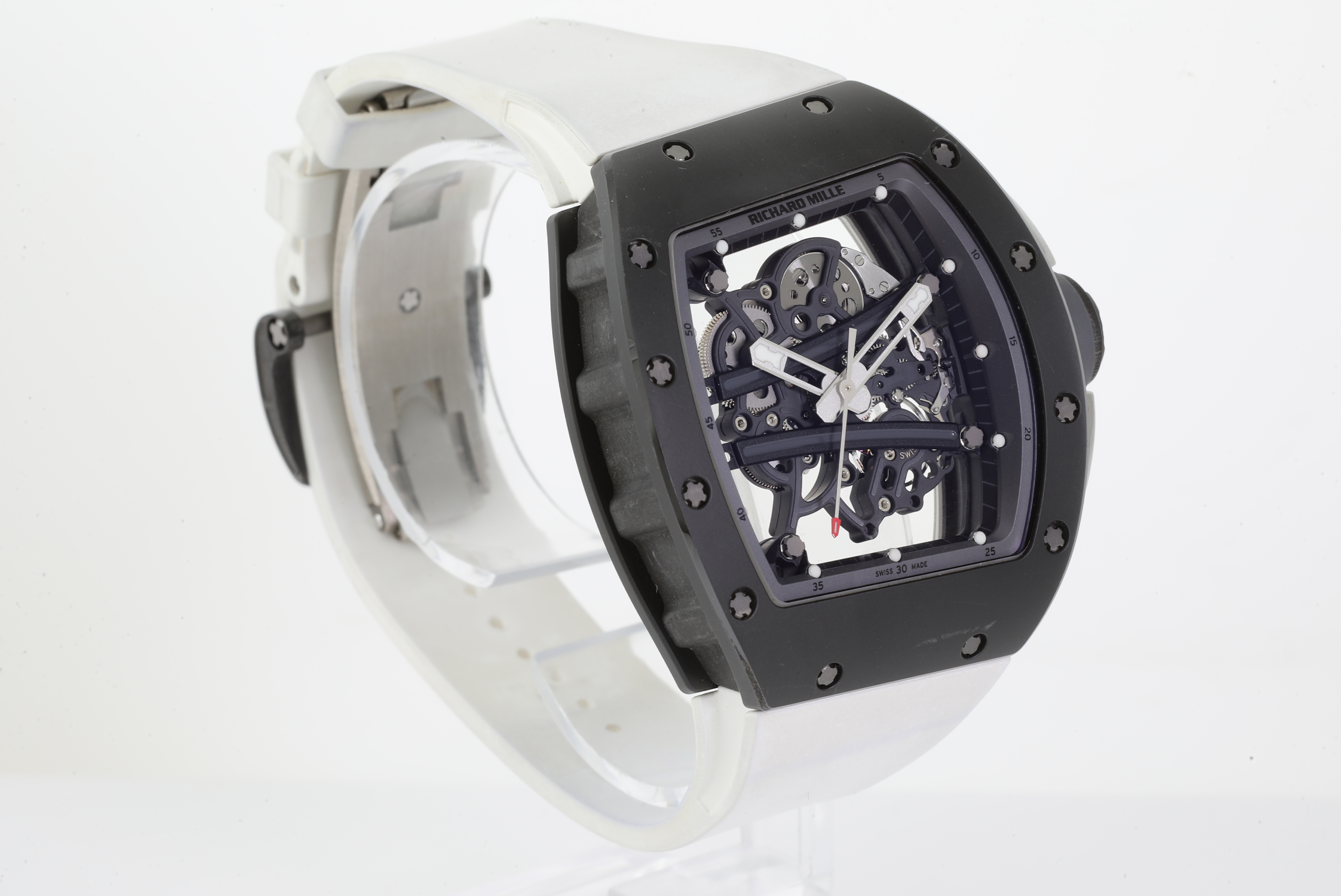 A New Australian Record for a Watch at Auction Richard Mille Yohan Blake Monochrome Limited Edition