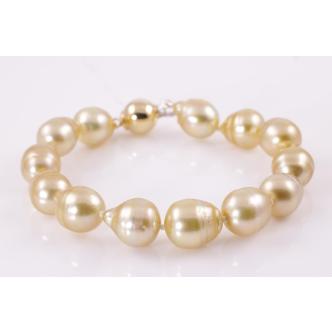 Golden South Sea Pearl bracelet