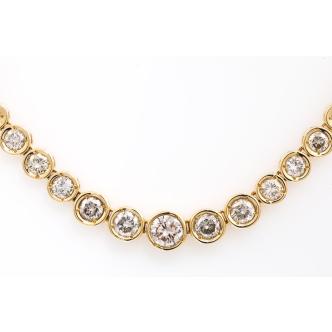 5.01ct Diamond Tennis Necklace