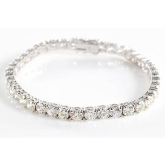 12.17ct Diamond Tennis Bracelet