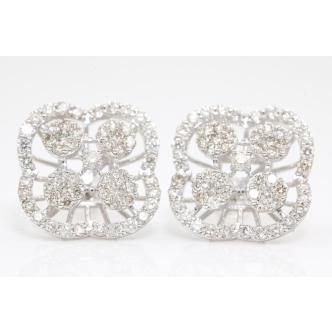 2.00ct Diamond Dress Earrings