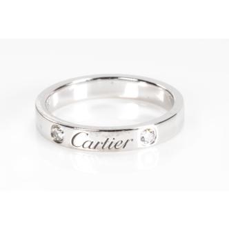 C de Cartier Diamond Wedding Ring