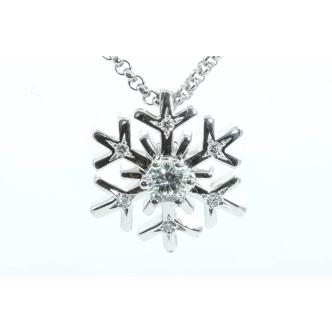 Chopard Snowflake Diamond Pendant