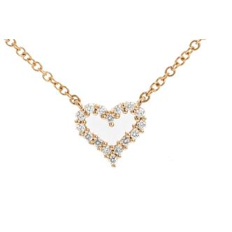 Tiffany & Co Hearts Mini Diamond Pendant