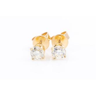 0.62ct Diamond Stud Earrings