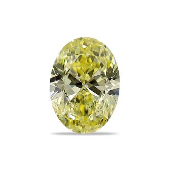 0.50ct Loose Fancy Yellow Diamond GIA SI2