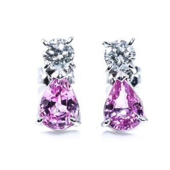1.62ct Sapphire and Diamond Earrings