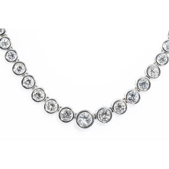 5.15ct Diamond Tennis Necklace