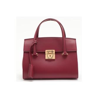 Salvatore Ferragamo Gancini Leather 2way Handbag