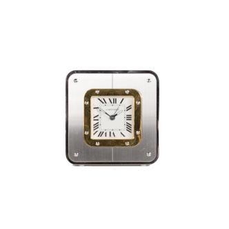 Cartier Santos Travel Alarm Clock