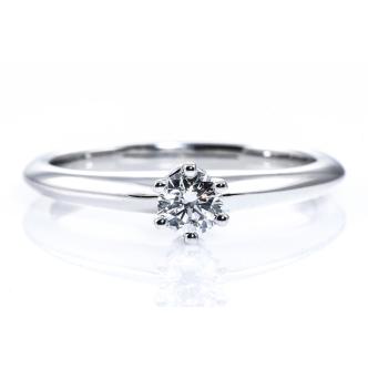Tiffany & Co 0.23ct Solitaire Diamond Ring