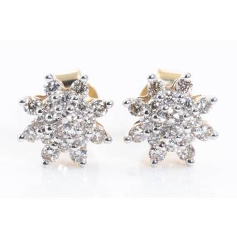 0.58ct Diamond Earrings