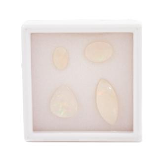 17.33ct Loose Parcel of White Opals