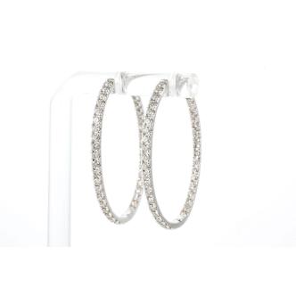 1.98ct Diamond Hook Earrings