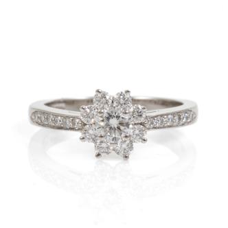 Tiffany & Co. Flora Diamond Ring