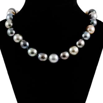 10.9mm - 8.6mm Pearl Necklace