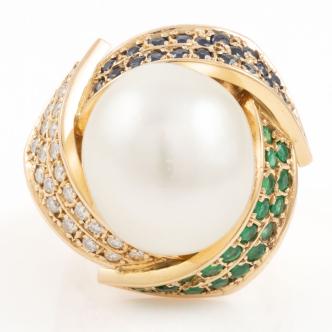 16.1mm South Sea Pearl Ring