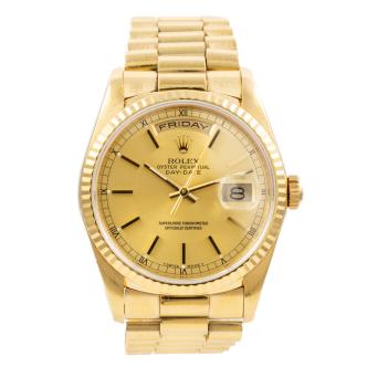Rolex 18ct Yellow Gold Day-Date 18238