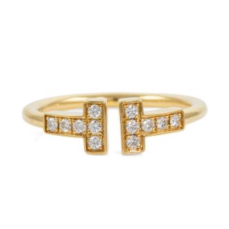 Tiffany & Co. T Diamond Wire Ring