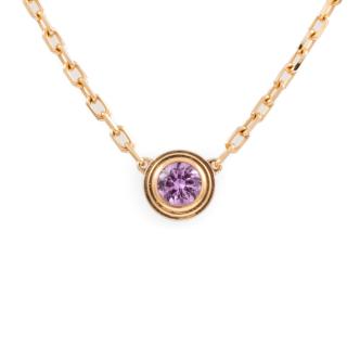 Cartier D Amour Pink Sapphire Necklace