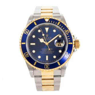 Rolex Submariner Date Mens Watch 16613LB