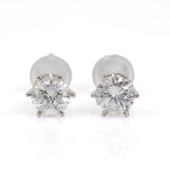 0.53ct Diamond Stud Earrings