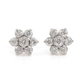 1.16ct Diamond Dress Earrings