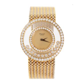 Chopard Happy Diamond Gold Watch