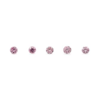 5 Argyle Pink Diamonds 3-4PP