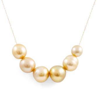 8.6 - 12.7mm South Sea Pearl Necklace