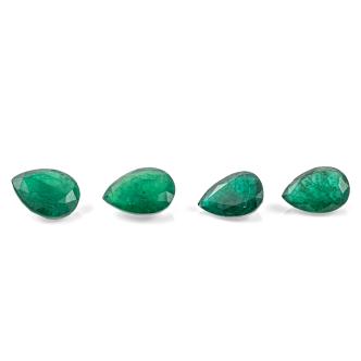 17.17ct Loose Parcel Zambian Emeralds