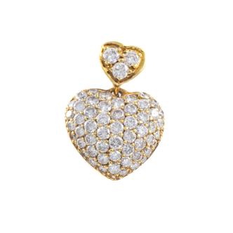1.20ct Diamond Heart Pendant