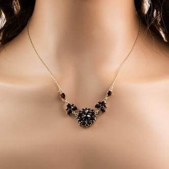 3.00ct Garnet Necklace