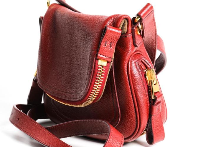 Sold at Auction: Tom Ford 'Jennifer' Grained Leather Shoulder Bag