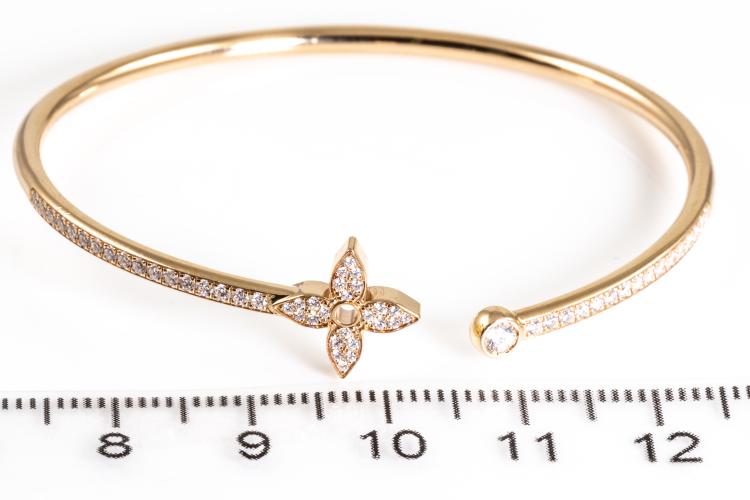 Idylle Blossom Twist Bracelet, Pink Gold - Jewelry - Categories