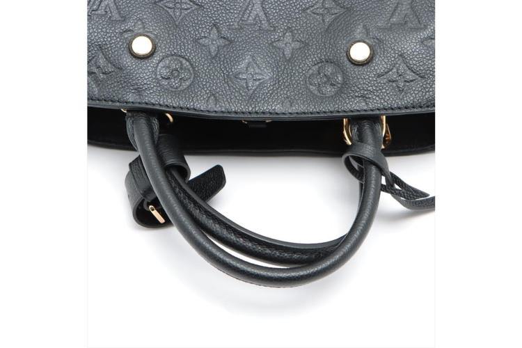 Louis Vuitton Poppy Monogram Empreinte Leather Montaigne BB Bag