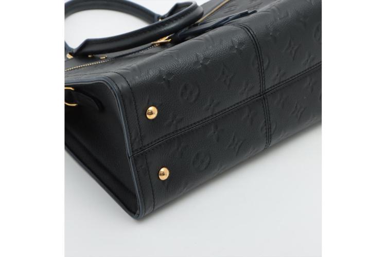 Louis Vuitton Monogram Empreinte Sully PM - Black Handle Bags