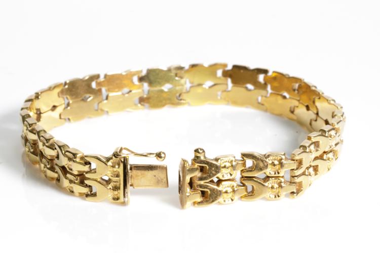 18ct Yellow Gold Bracelet