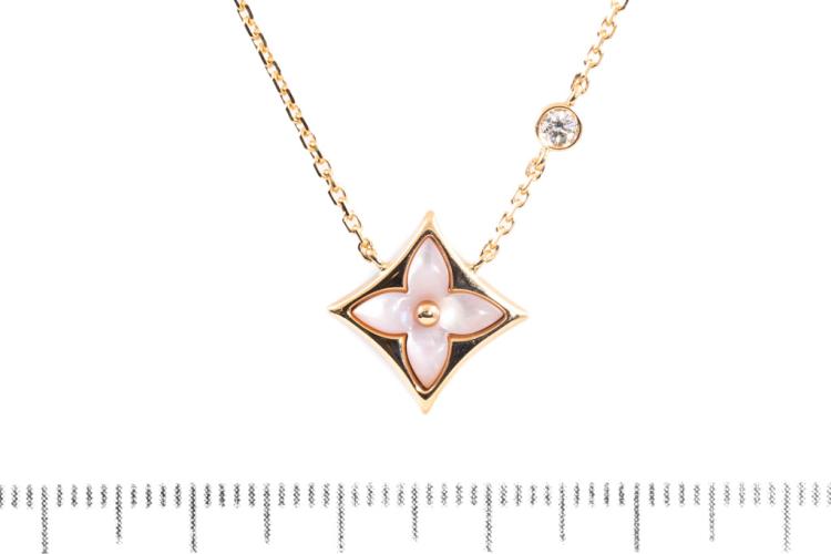 Louis Vuitton Colour Blossom BB Star Pendant, Pink Gold, Pink