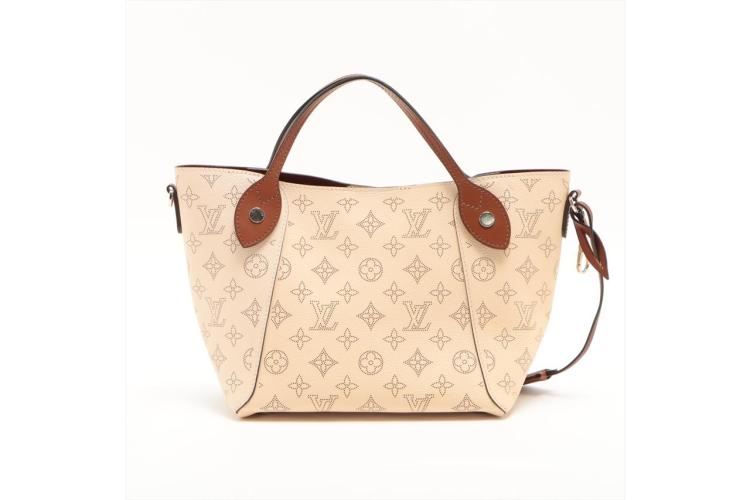 Louis Vuitton Monogram Hina Perforated Leather Tote