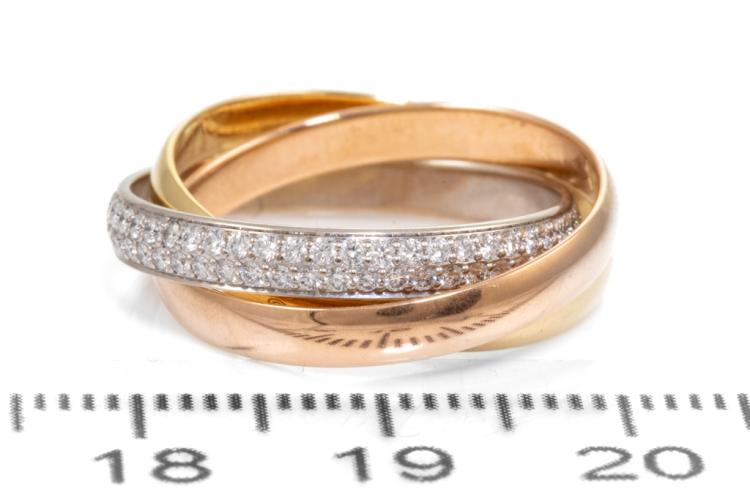 Cartier Trinity Diamond Ring | First State Auctions Hong Kong