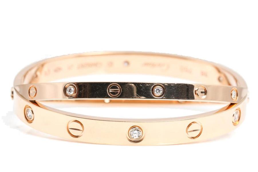 Cartier Love Bracelet in 18k Gold-Size 21-Original Cartier Box-Screw – ASSAY