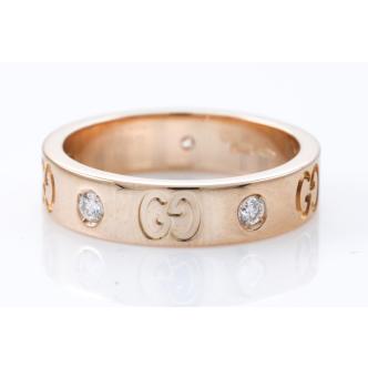 Gucci Icon Thin Diamond Ring