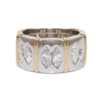 1.96ct Marquise cut Diamond Ring