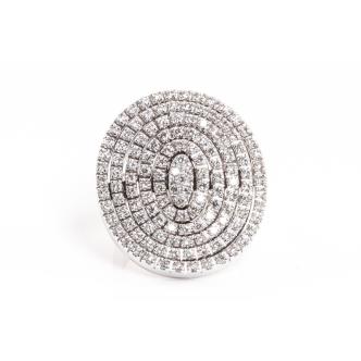 1.37ct Diamond Dress Ring 17.5g