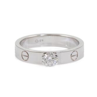 Cartier Love Solitaire Diamond Ring