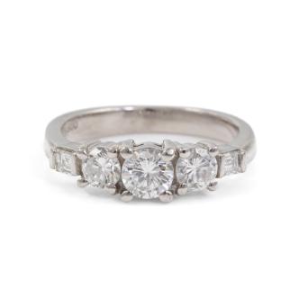 0.89ct Diamond Dress Ring