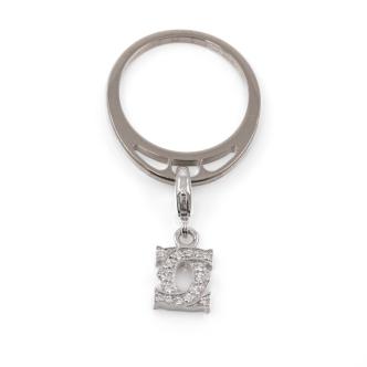 Cartier 2C Baby Diamond Charm Ring