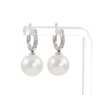 11.8mm South Sea Pearl Earrings