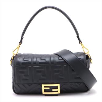 Fendi Baguette Nappa Leather Bag